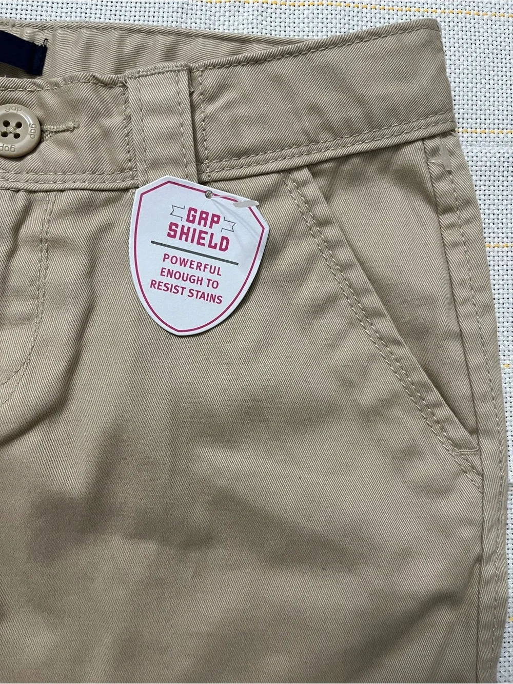 GAP Tan Kids Khaki Shorts with GAP SHIELD Tag